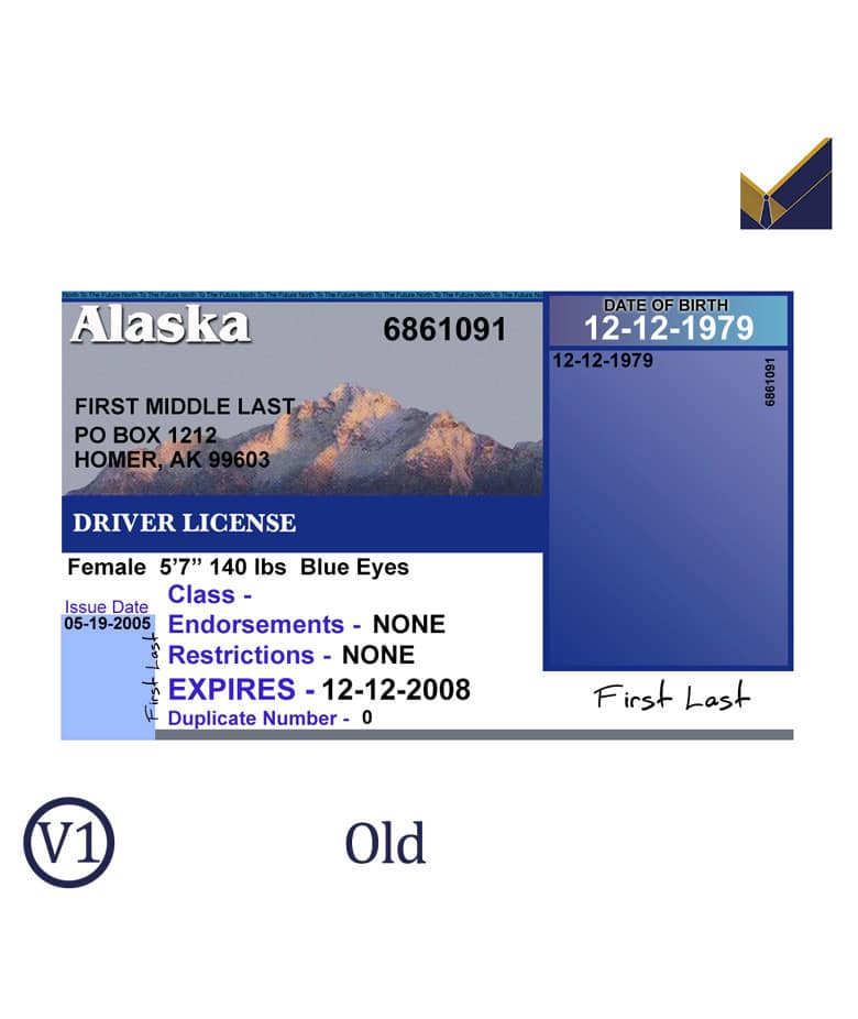 Alaska-old-driver's-license-template Alaska-old-driver's-license-template