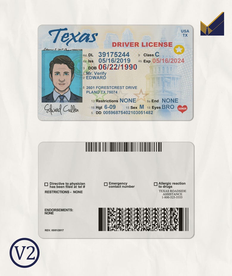prop texas drivers license template buy editable texas drivers license template