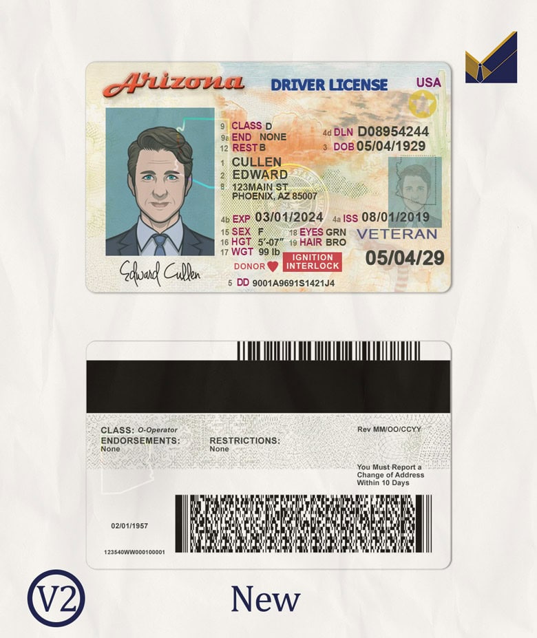 Arizona-driver-license-template Arizona-driver-license-template