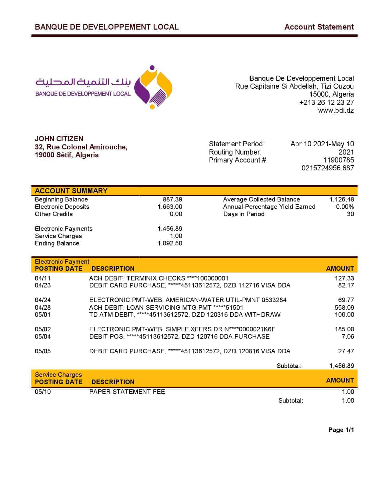 Algeria-Banque-de-Developpement-Local-BDL-bank-account-statement-template-in-Word-and-PDF-format.jpg Algeria Banque de Developpement Local (BDL) bank account statement template in Word and PDF format