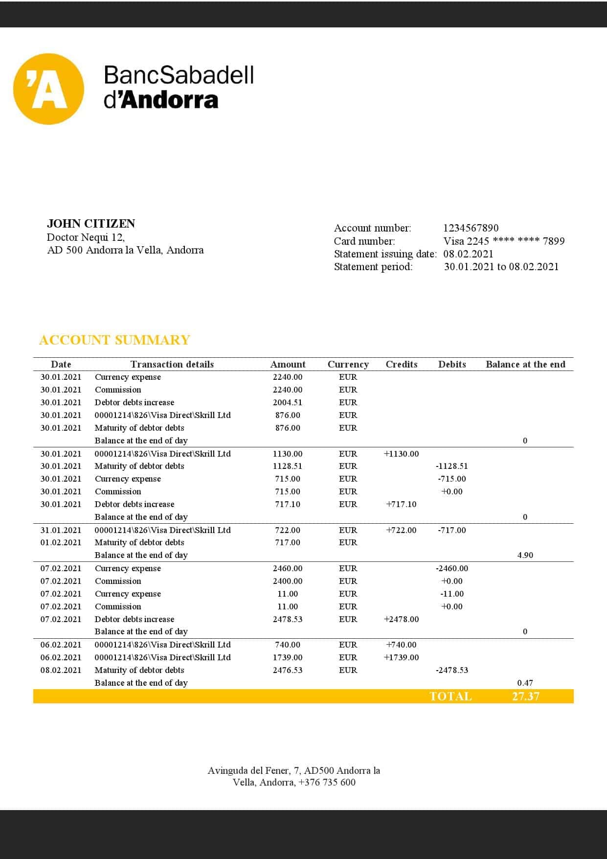 Andorra-BancSabadell-dAndorra-bank-statement-template-in-Word-and-PDF-format.jpg Andorra BancSabadell d’Andorra bank statement template in Word and PDF format