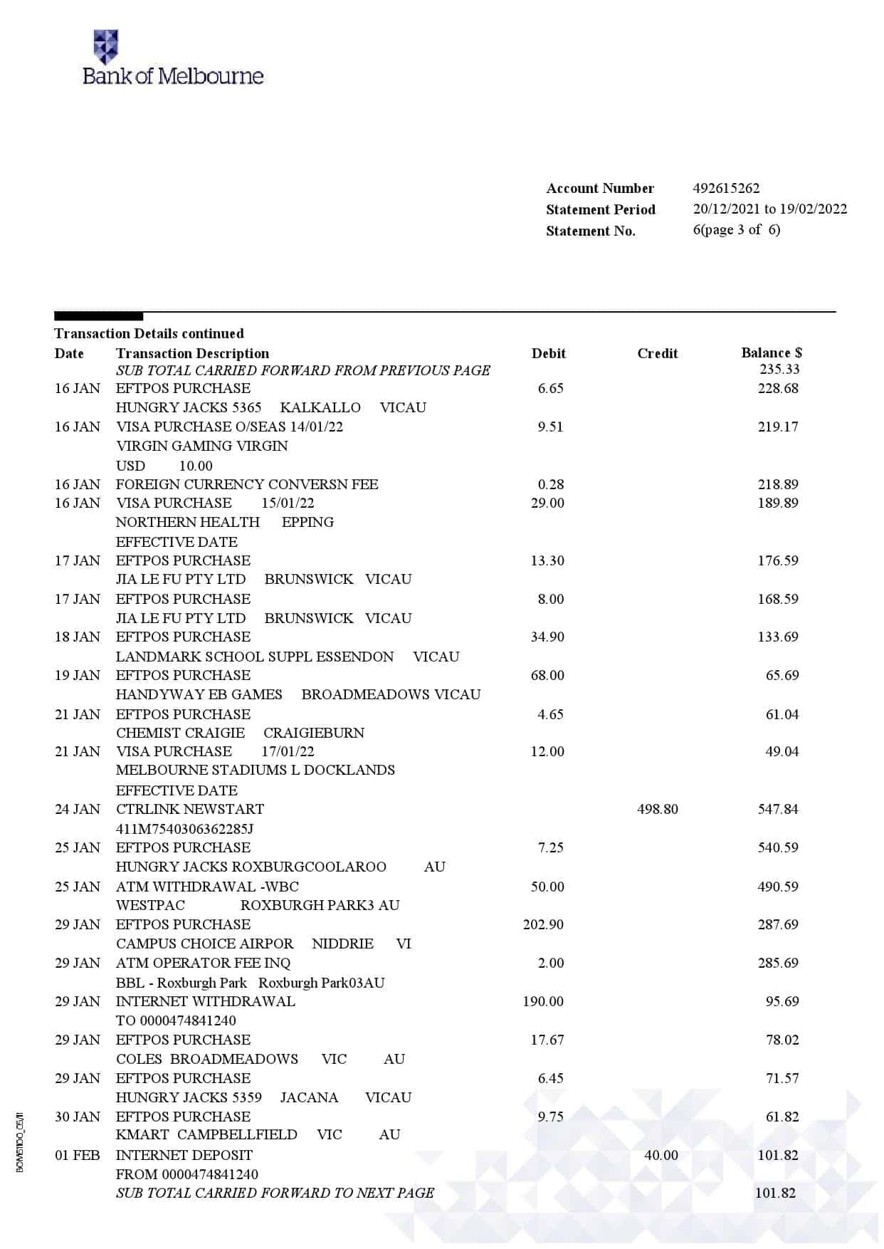 Australia-Bank-of-Melbourne-bank-account-statement-Word-and-PDF-template-6-pages-3.jpg Australia Bank of Melbourne bank account statement, Word and PDF template, 6 pages - Image 3