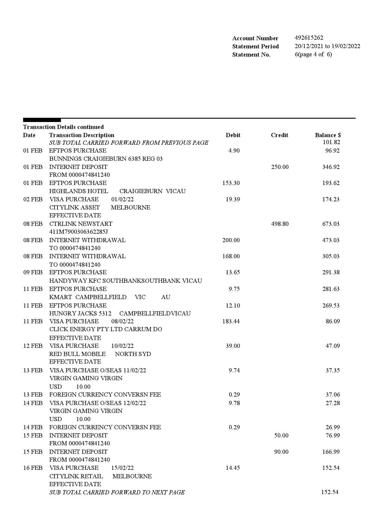 Australia-Bank-of-Melbourne-bank-account-statement-Word-and-PDF-template-6-pages-4.jpg Australia Bank of Melbourne bank account statement, Word and PDF template, 6 pages - Image 4