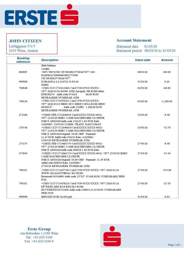 Austria-Erste-Group-bank-statement-template-in-Word-and-PDf-format.jpg Austria Erste Group bank statement template in Word and PDf format