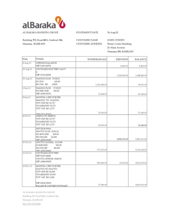 Bahrain-Al-Baraka-bank-statement-easy-to-fill-template-in-.xls-and-.pdf-file-format.jpg Bahrain Al Baraka bank statement easy to fill template in .xls and .pdf file format