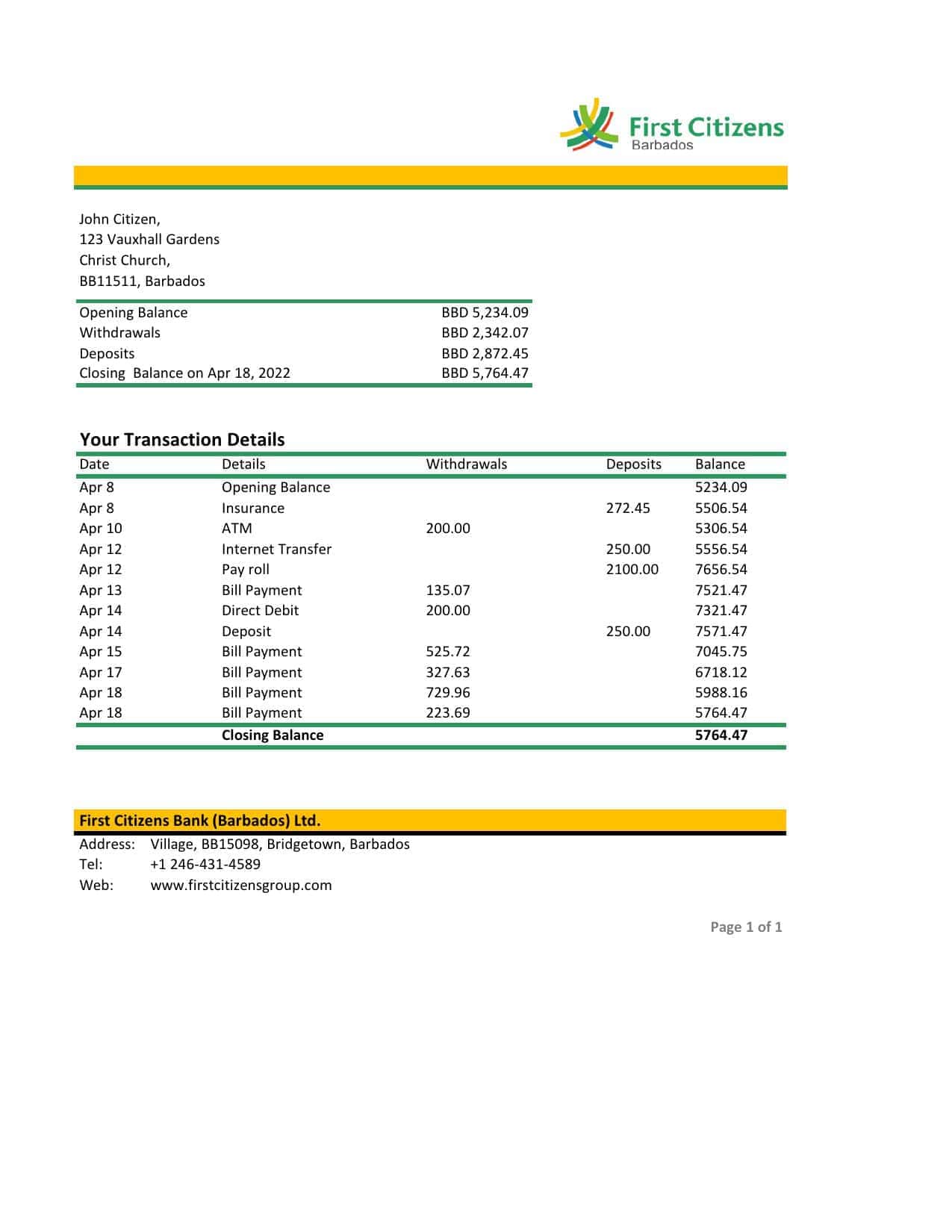 Barbados-First-Citizens-bank-statement-template-in-Excel-and-PDF-format.jpg Barbados First Citizens bank statement template in Excel and PDF format