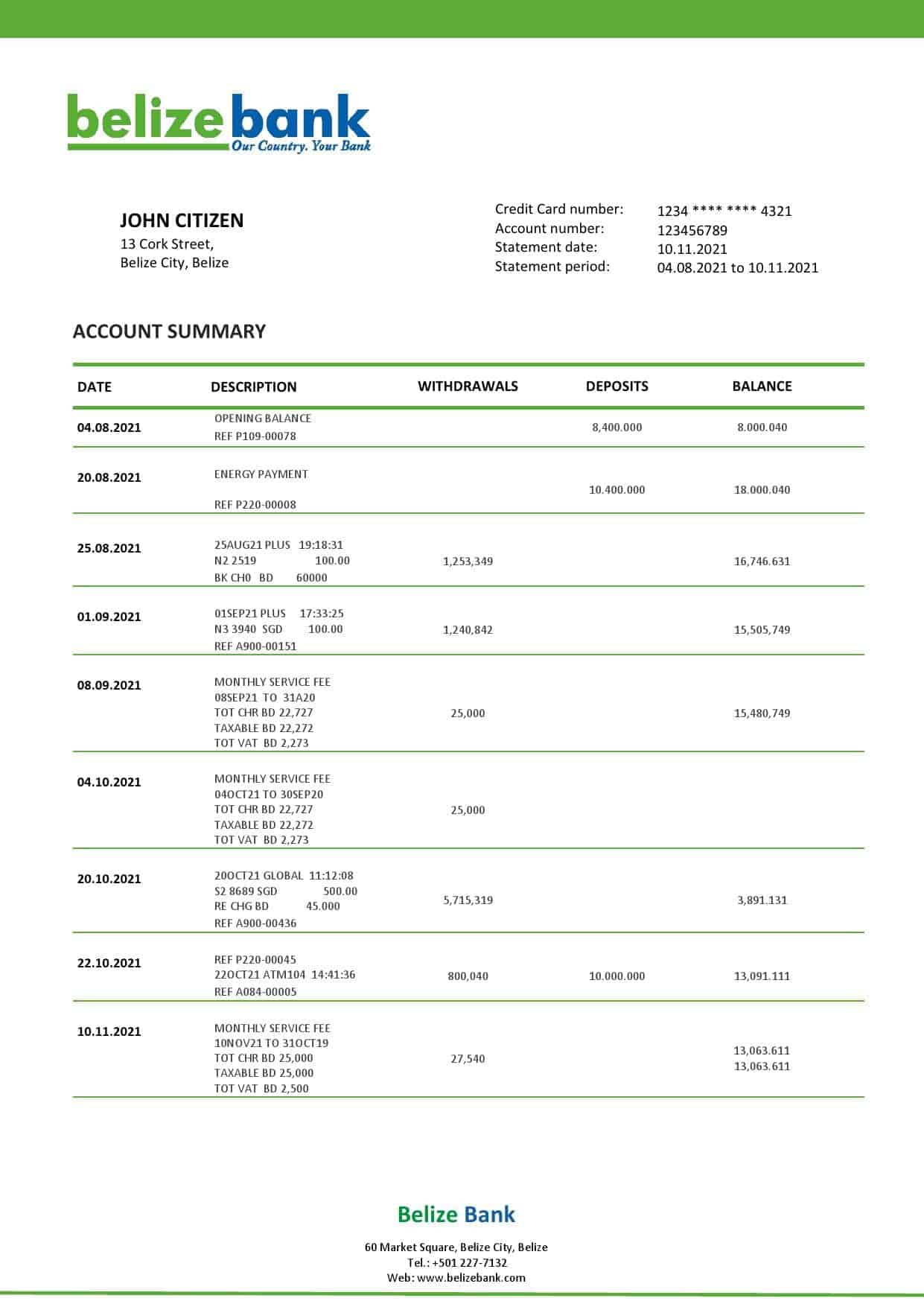 Belize-bank-statement-template-in-Word-and-PDF-format-fully-editable.jpg Belize bank statement template in Word and PDF format, fully editable