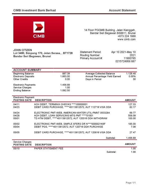 Brunei-CIMB-proof-of-addres-statement-template-in-Word-and-PDF-format.jpg Brunei CIMB proof of addres statement template in Word and PDF format