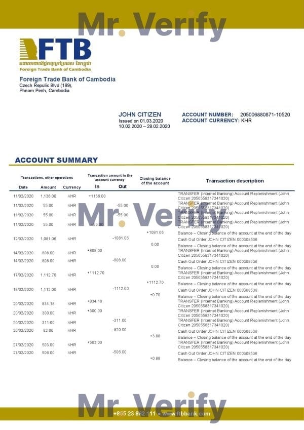Cambodia-Foreign-Trade-Bank-of-Cambodia.jpg Cambodia Foreign Trade Bank of Cambodia bank statement easy to fill template in Excel and PDF format