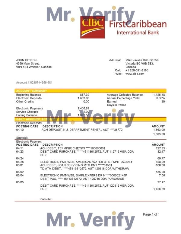 Canada-CIBC.jpg Canada CIBC Bank statement template in Excel and PDF format (AutoSum)