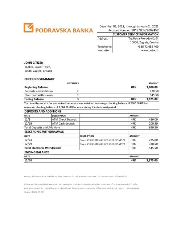 Croatia-Podravska-bank-statement-Excel-and-PDF-template.jpg Croatia Podravska bank statement Excel and PDF template