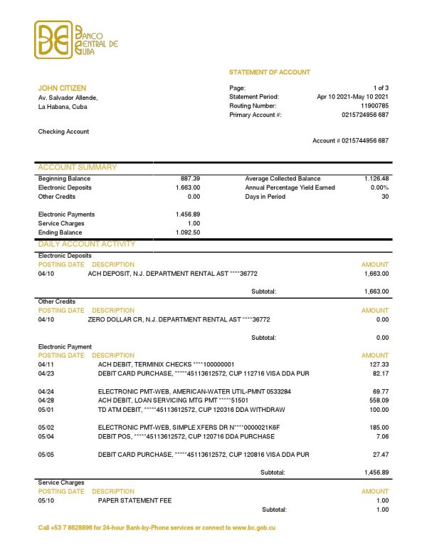 Cuba-Banco-Central-de-Cuba-bank-proof-of-address-statement-template-in-Word-and-PDF-format.jpg Cuba Banco Central de Cuba bank proof of address statement template in Word and PDF format