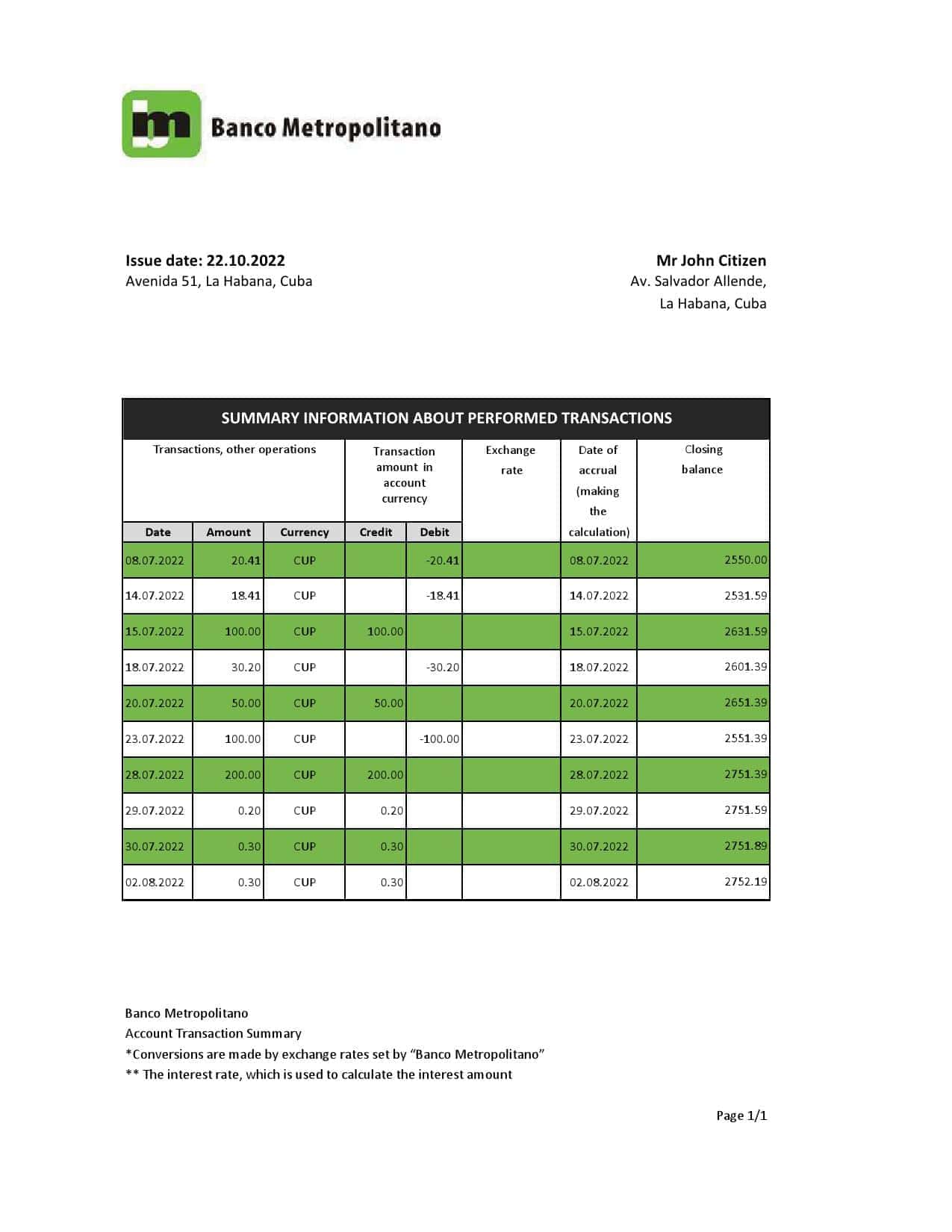 Cuba-Banco-Metropolitano-bank-statement-Excel-and-PDF-template.jpg Cuba Banco Metropolitano bank statement Excel and PDF template