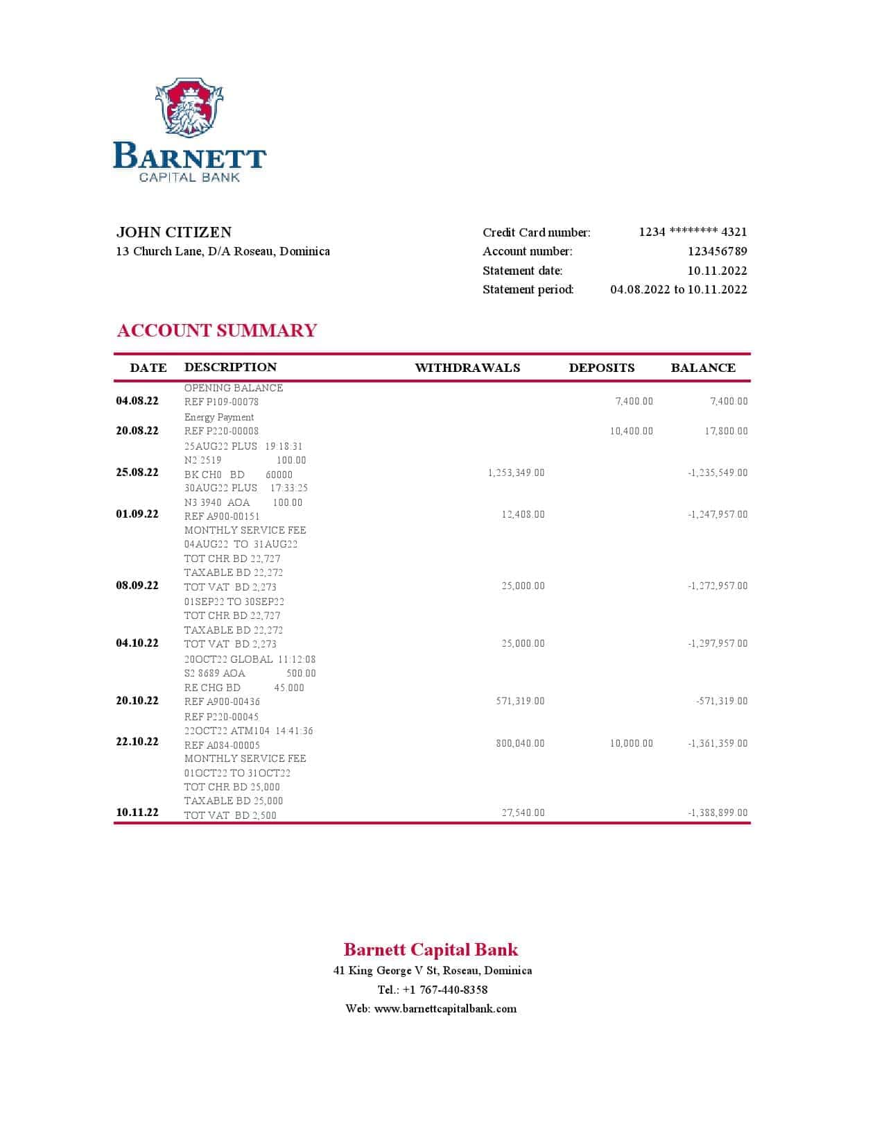 Dominica-Barnett-Capital-Bank-statement-Excel-and-PDF-template.jpg Dominica Barnett Capital Bank statement Excel and PDF template