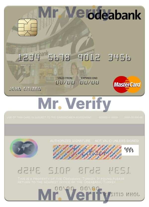 Editable Turkey Odeabank mastercard Templates in PSD Format Editable Turkey Odeabank mastercard Templates in PSD Format