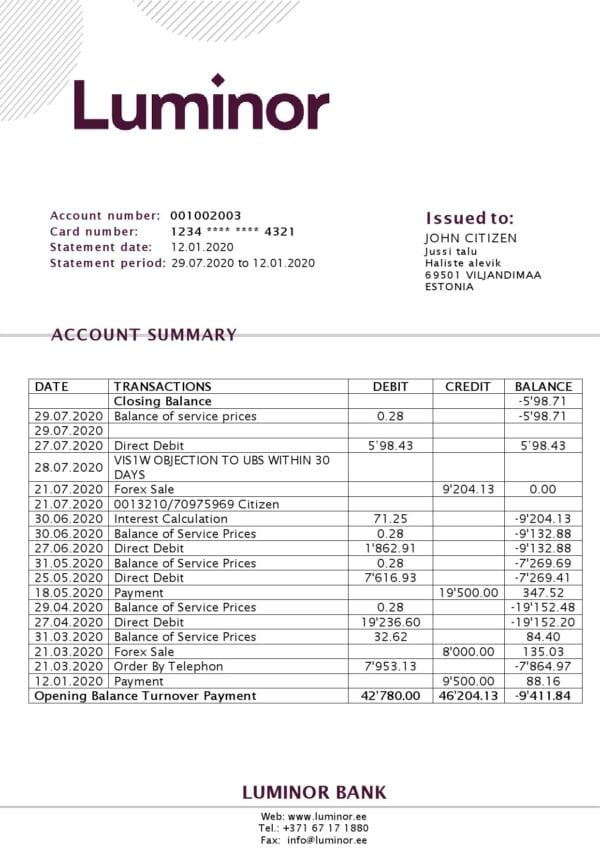 Estonia-Luminor-Bank-proof-of-address-bank-statement-template-in-Word-and-PDF-format-.doc-and-.pdf-format.jpg Estonia Luminor Bank proof of address bank statement template in Word and PDF format, .doc and .pdf format