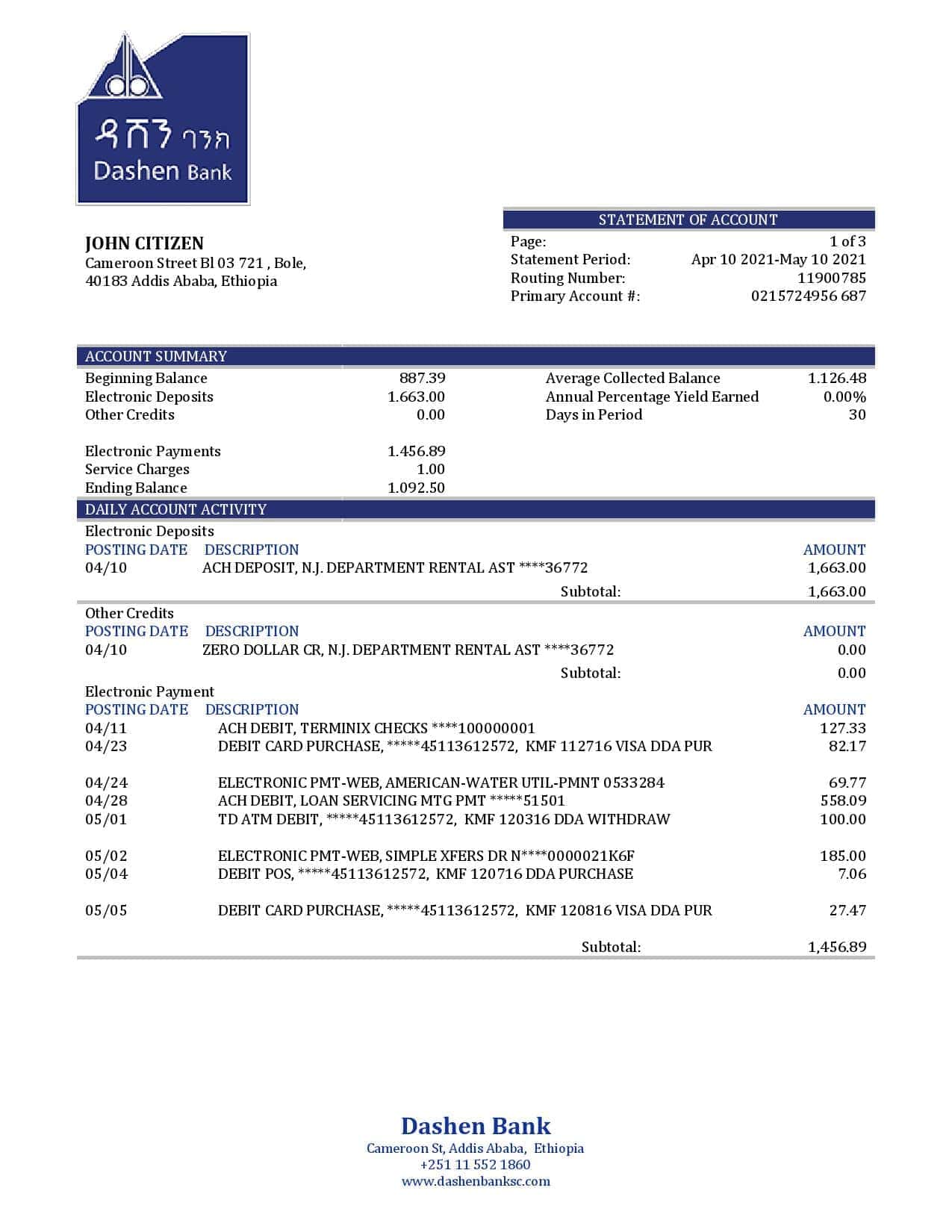Ethiopia-Dashen-proof-of-address-bank-statement-template-in-Word-and-PDF-format.jpg Ethiopia Dashen proof of address bank statement template in Word and PDF format