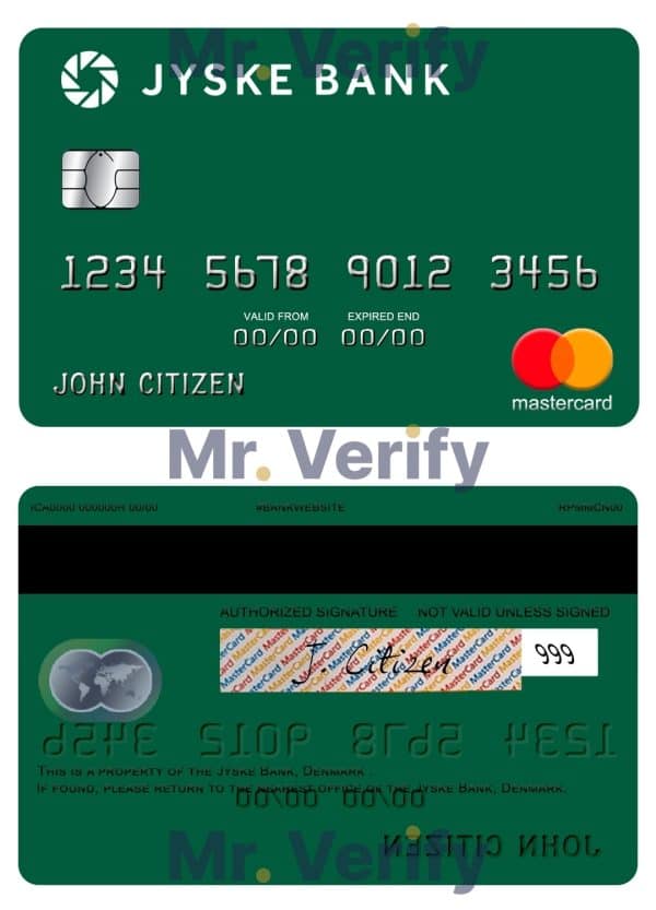 Fillable Denmark Jyske Bank mastercard Templates Fillable Denmark Jyske Bank mastercard Templates