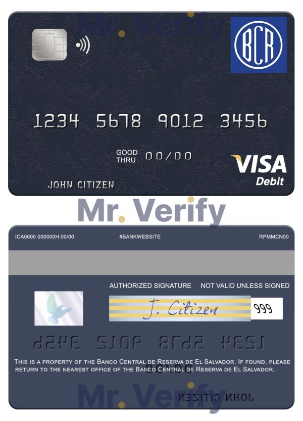 Fillable El Salvador Banco Central de Reserva de El Salvador visa debit card Templates Fillable El Salvador Banco Central de Reserva de El Salvador visa debit card Templates