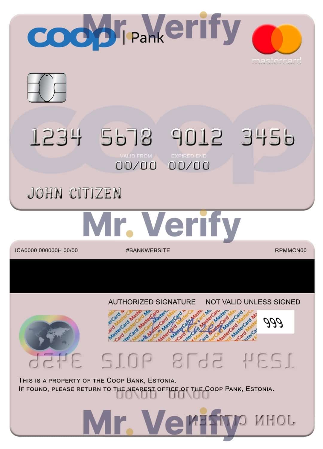 Fillable Estonia Coop Pank mastercard credit card Templates Fillable Estonia Coop Pank mastercard credit card Templates