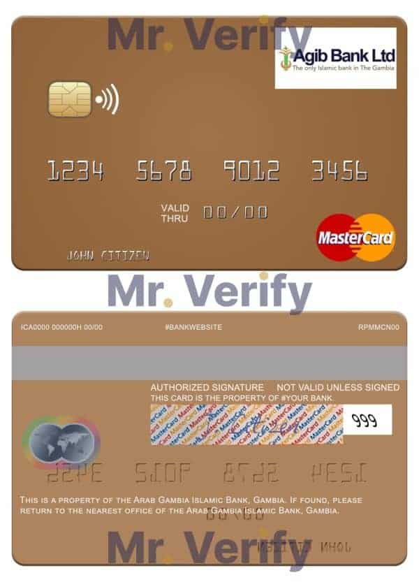Fillable Gambia Arab Gambia Islamic Bank mastercard Templates Fillable Gambia Arab Gambia Islamic Bank mastercard Templates