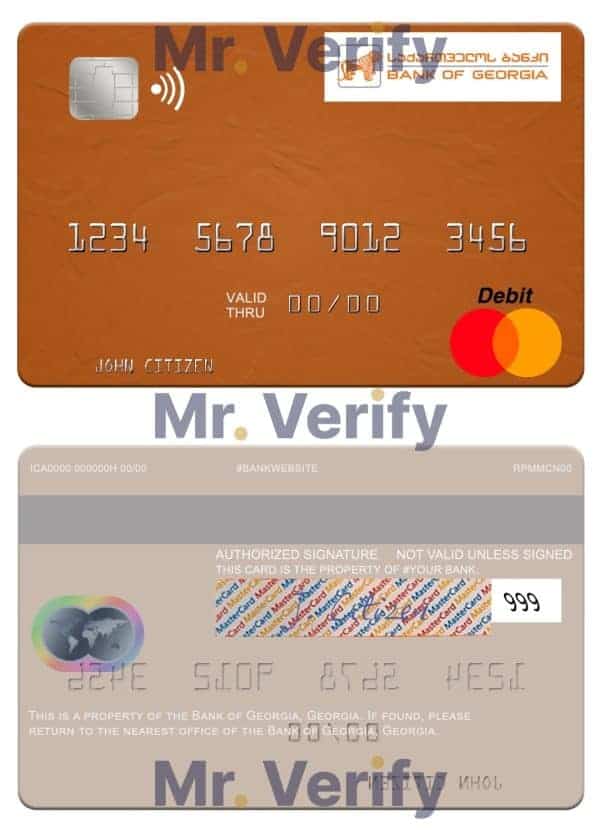 Fillable Georgia Bank of Georgia mastercard Templates Fillable Georgia Bank of Georgia mastercard Templates