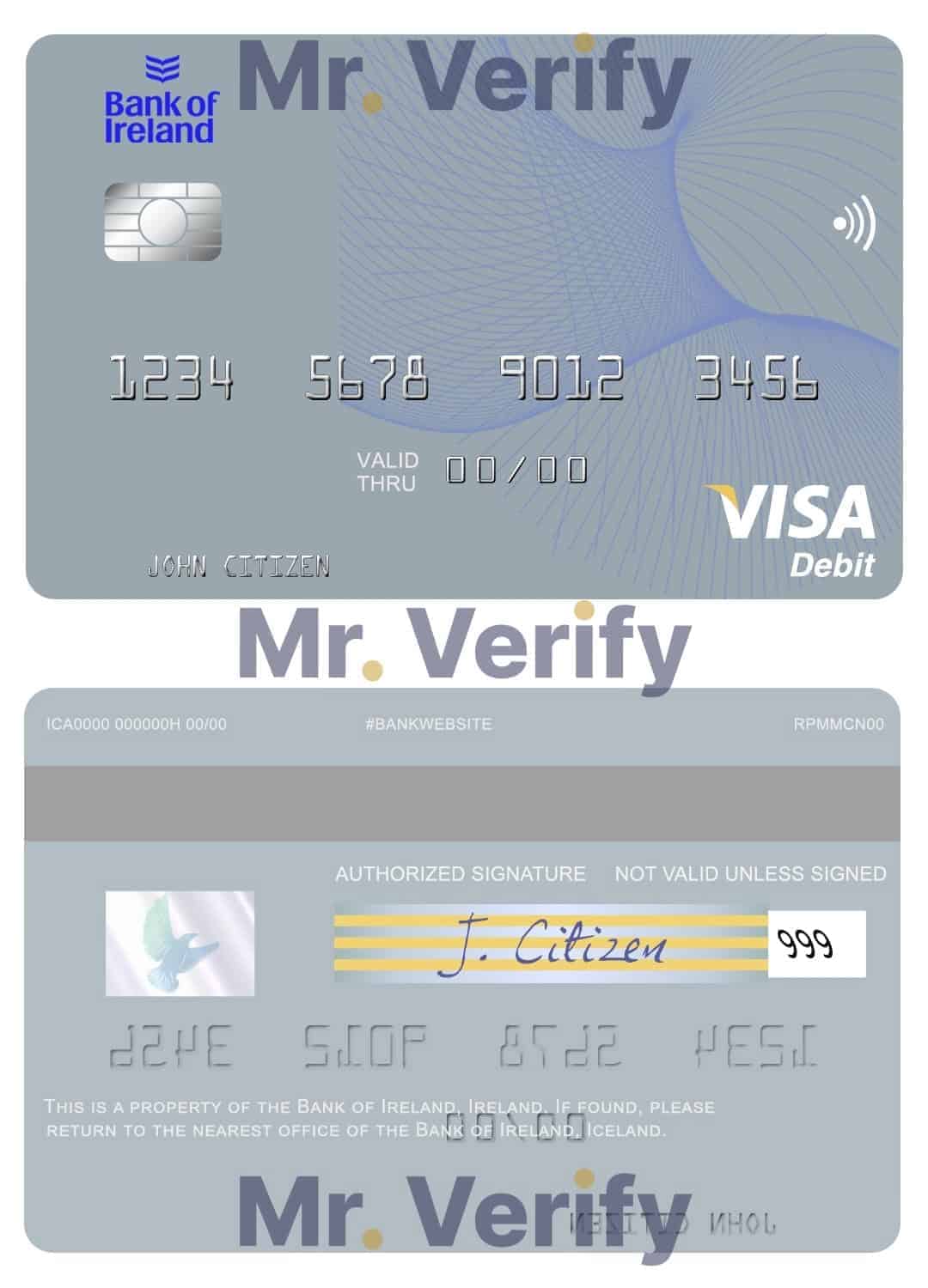 Fillable Ireland Bank of Ireland visa card Templates Fillable Ireland Bank of Ireland visa card Templates