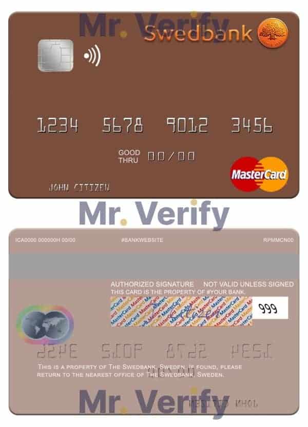 Fillable Sweden Swedbank mastercard Templates Fillable Sweden Swedbank mastercard Templates