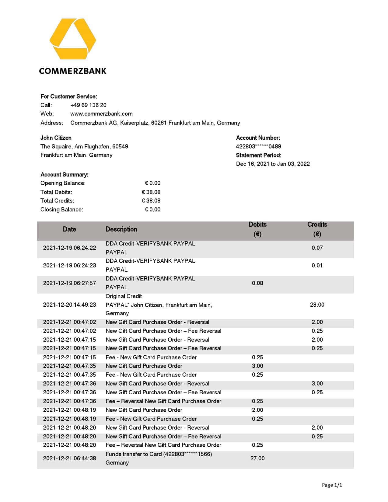 Germany-Commerzbank-bank-statement-template-in-Word-and-PDF-format.jpg Germany Commerzbank bank statement template in Word and PDF format