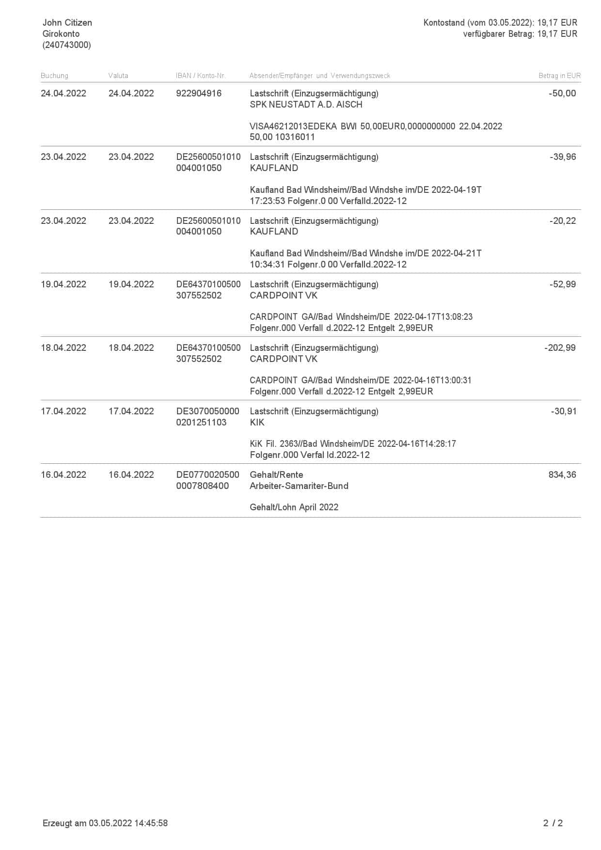 Germany-Consorsbank-bank-statement-Word-and-PDF-template-2-pages-2.jpg Germany Consorsbank bank statement, Word and PDF template, 2 pages - Image 2