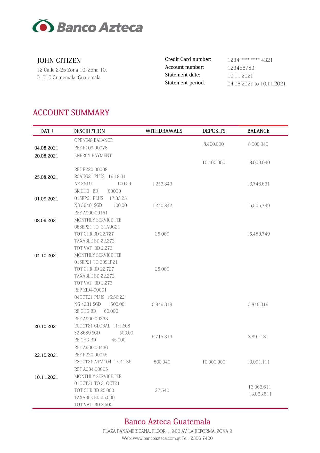 Guatemala-Azteca-proof-of-address-bank-statement-template-in-Word-and-PDF-format-.doc-and-pdf.jpg Guatemala Azteca proof of address bank statement template in Word and PDF format (.doc and pdf)