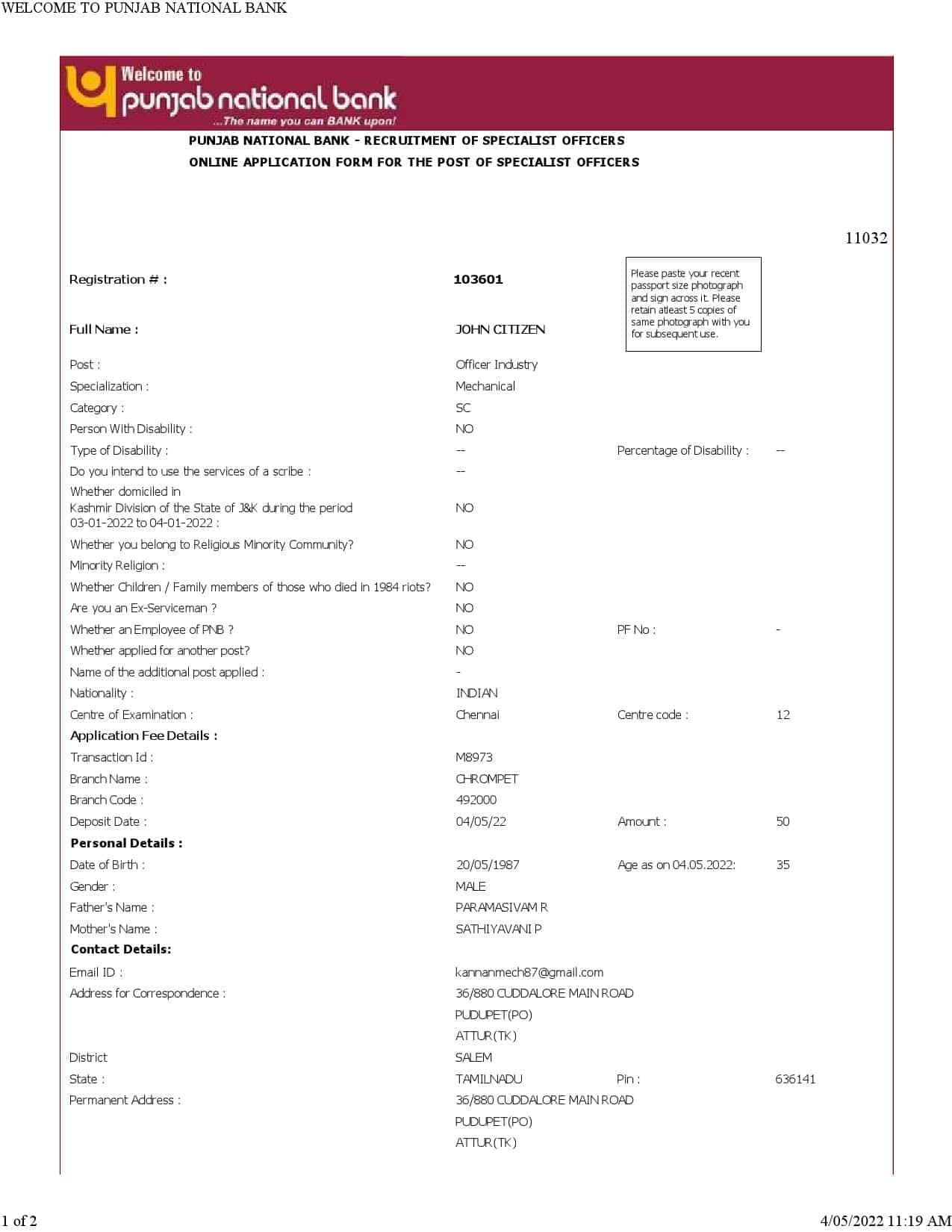 India-Punjab-National-Bank-statement-Word-and-PDF-template-2-pages-1.jpg India Punjab National Bank statement Word and PDF template, 2 pages