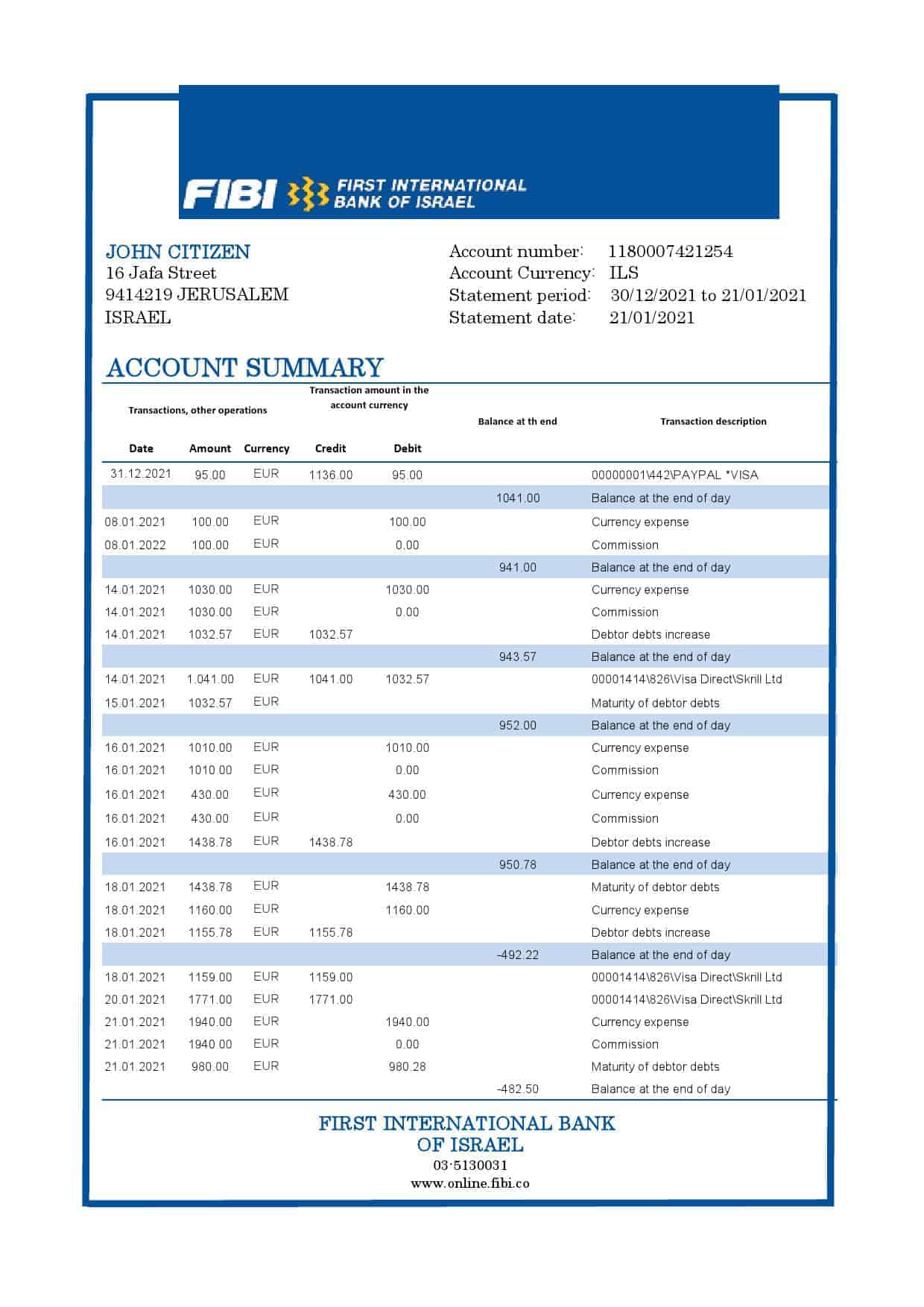 Israel-First-International-Bank-of-Israel-bank-statement-easy-to-fill-template-in-Excel-and-PDF-format.jpg Israel First International Bank of Israel bank statement easy to fill template in Excel and PDF format