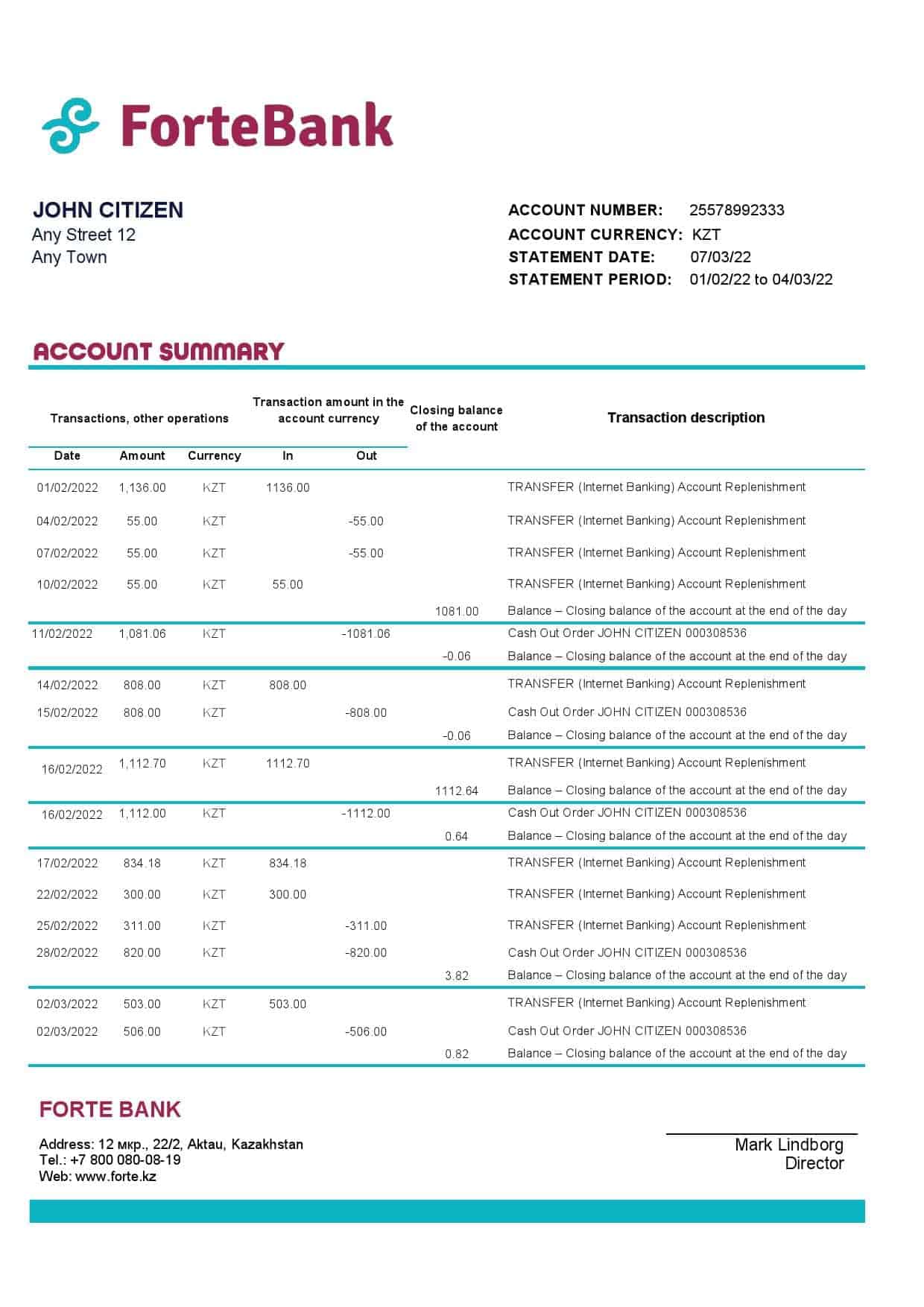 Kazakhstan-Forte-bank-statement-template-in-Excel-and-PDF-format.jpg Kazakhstan Forte bank statement template in Excel and PDF format