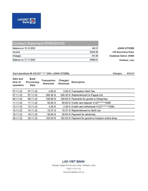 Laos-Lao-Viet-bank-statement-Excel-and-PDF-template.jpg Laos Lao Viet bank statement Excel and PDF template