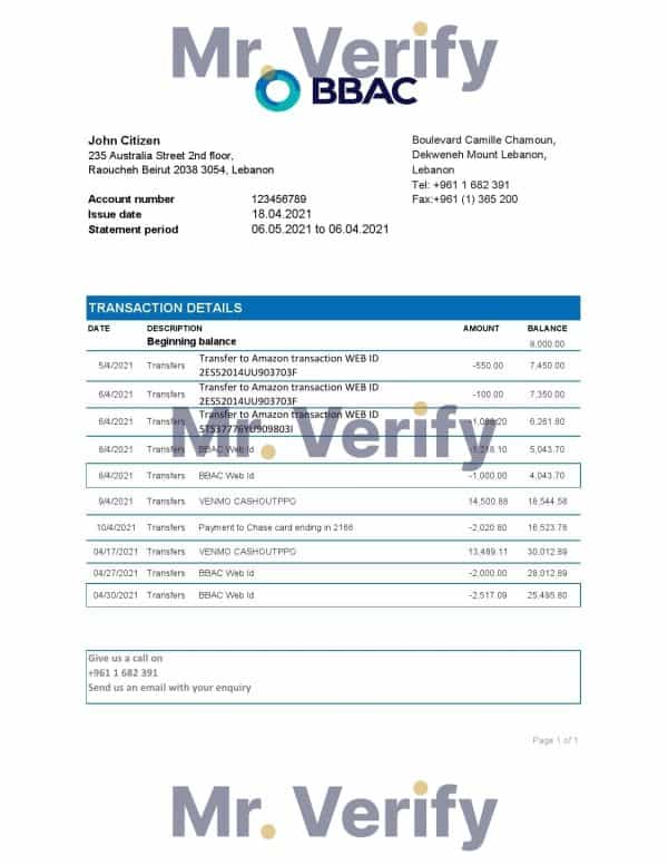 Lebanon-BBAC.jpg Lebanon BBAC Bank statement easy to fill template in .xls and .pdf file format