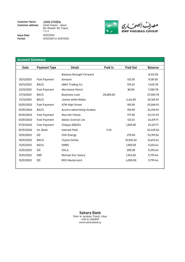 Libya-Sahara-Bank-statement-template-in-Word-and-PDF-format.jpg Libya Sahara Bank statement template in Word and PDF format