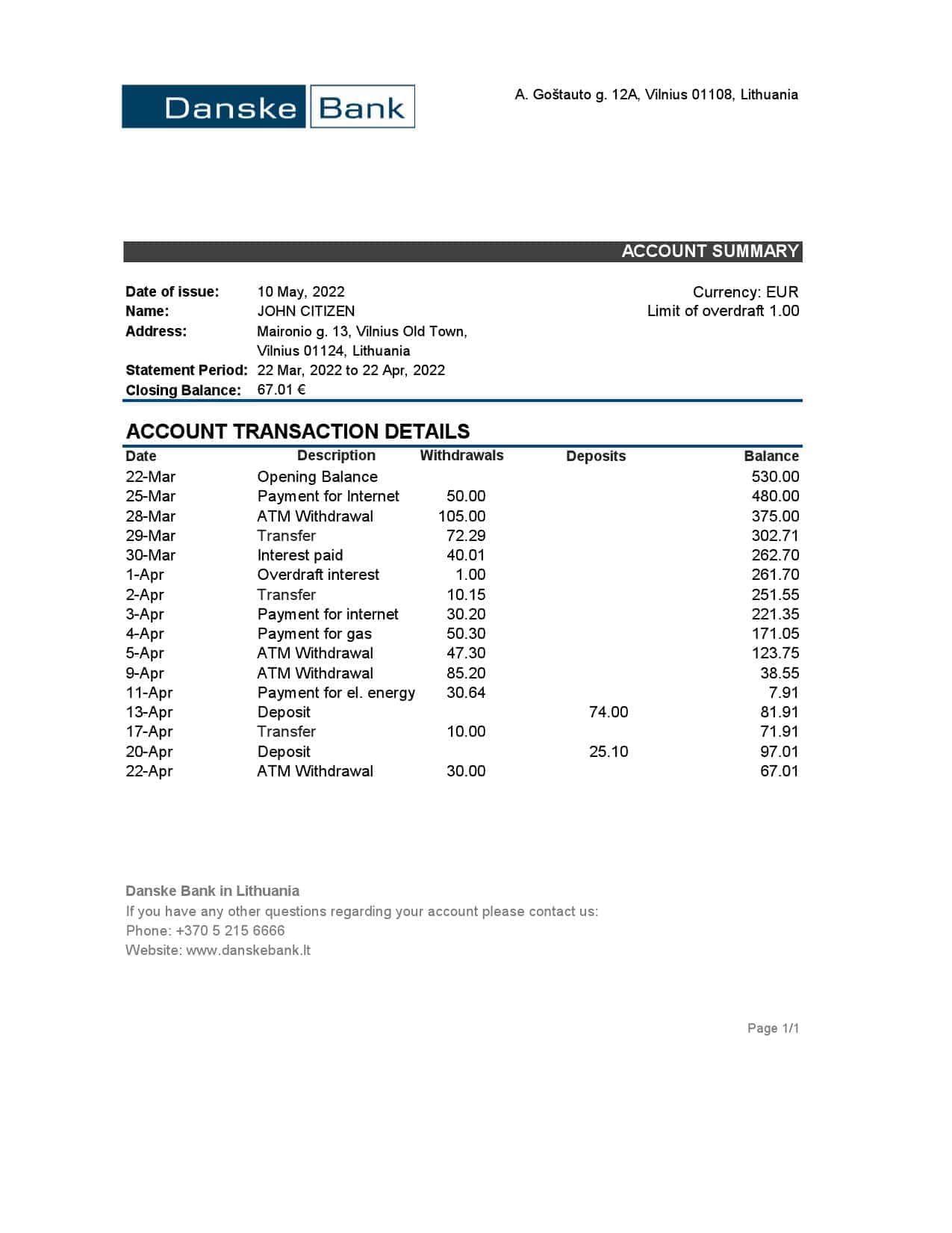 Lithuania-Danske-bank-statement-Excel-and-PDF-template.jpg Lithuania Danske bank statement Excel and PDF template