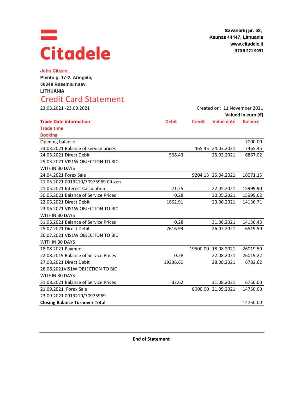 Lithuania-Litva-Citadele-bank-credit-card-statement-template-in-Excel-and-PDF-format.jpg Lithuania (Litva) Citadele bank credit card statement template in Excel and PDF format