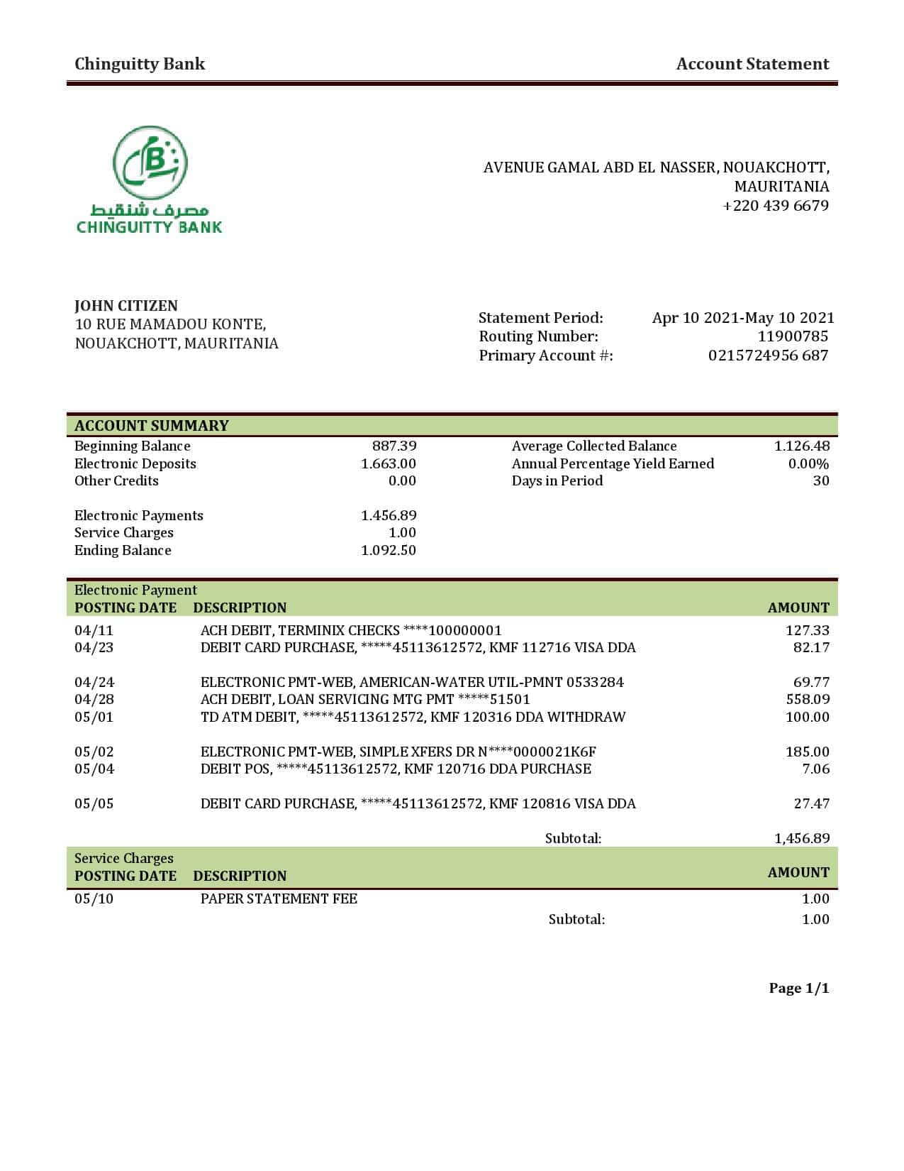 Mauritania-Chinguitty-bank-statement-template-in-Word-and-PDF-format.jpg Mauritania Chinguitty bank statement template in Word and PDF format
