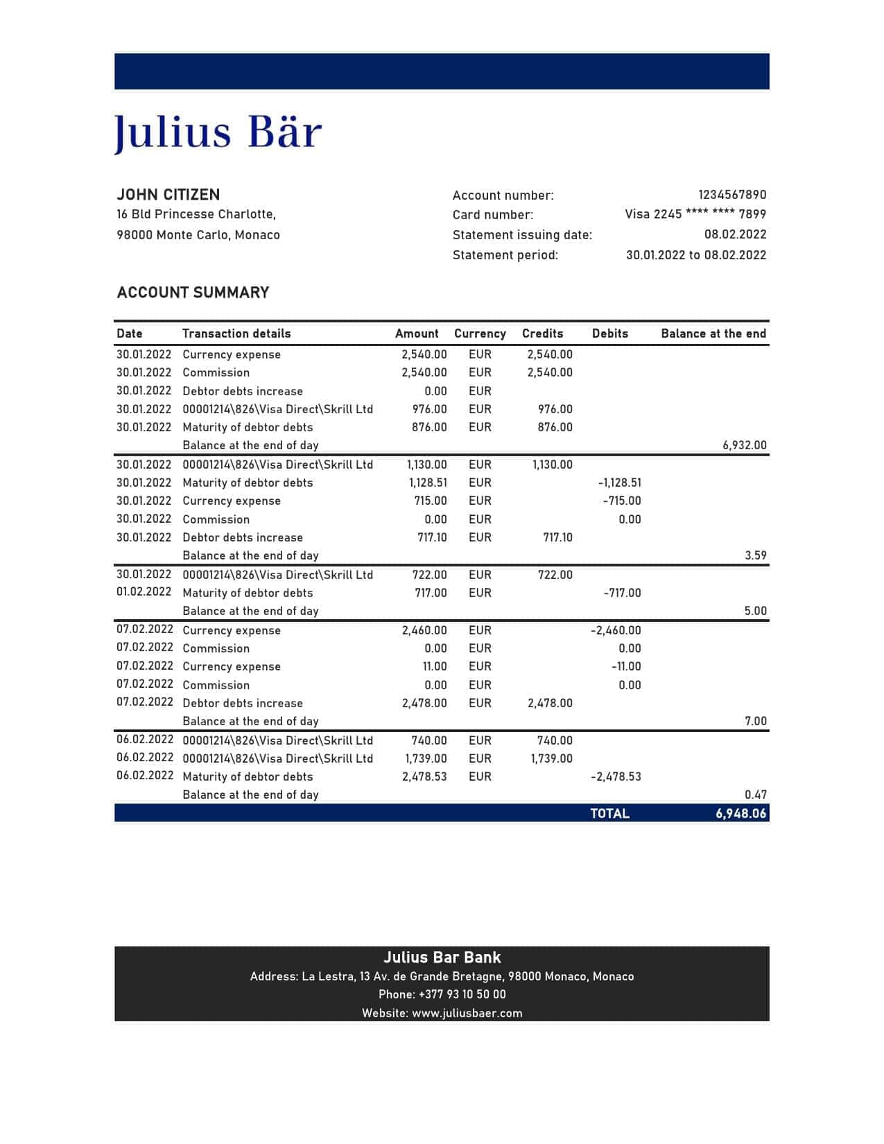Monaco-Julius-Bar-bank-statement-Excel-and-PDF-template.jpg Monaco Julius Bar bank statement Excel and PDF template