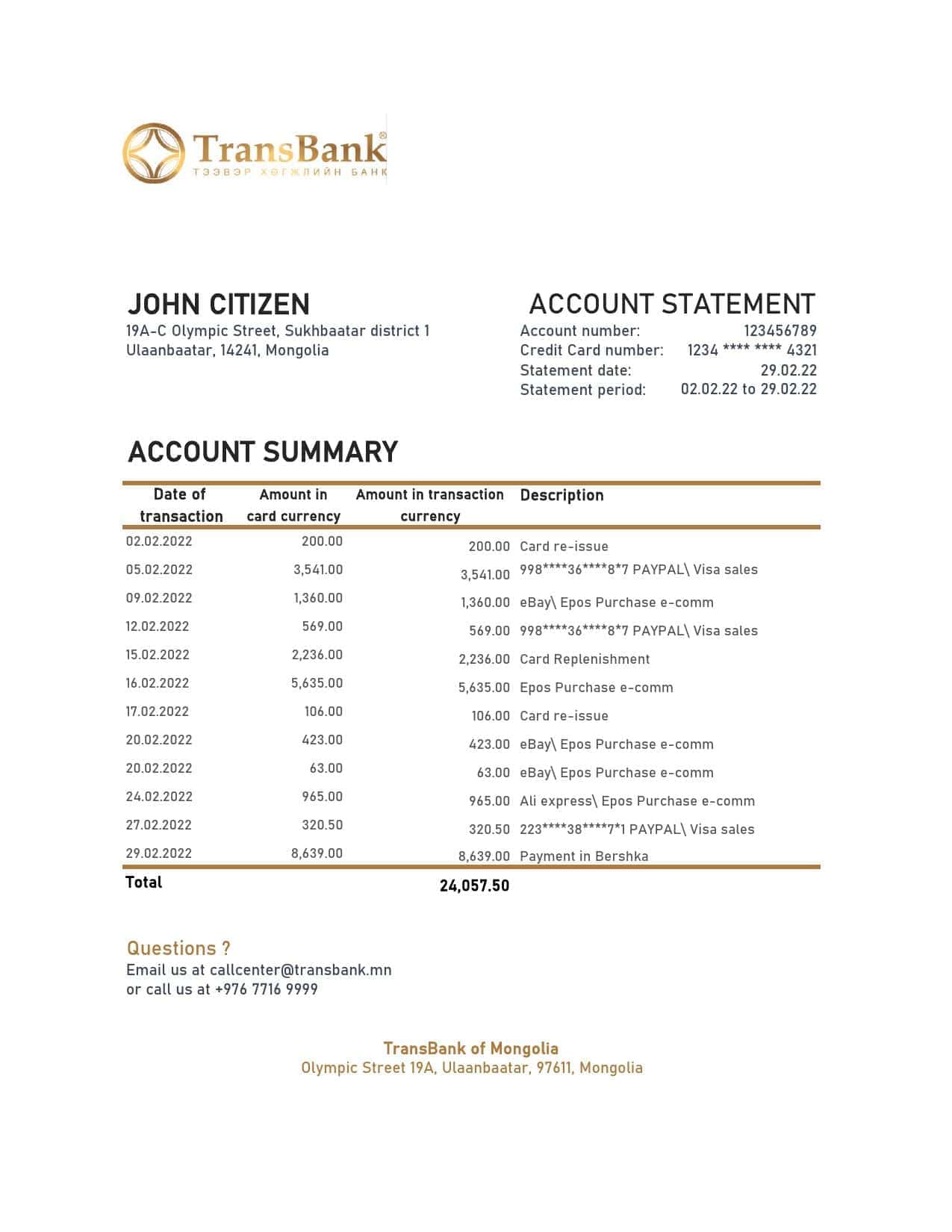 Mongolia-Transbank-bank-statement-Excel-and-PDF-template.jpg Mongolia Transbank bank statement Excel and PDF template