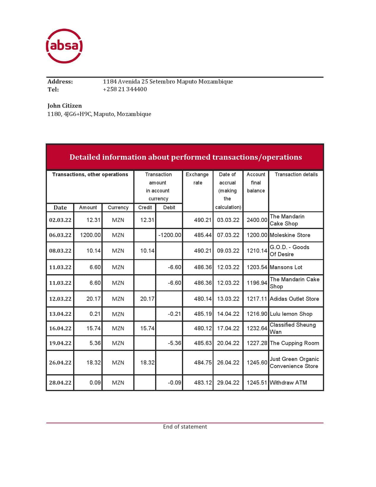 Mozambique-ABSA-bank-statement-Excel-and-PDF-template.jpg Mozambique ABSA bank statement Excel and PDF template