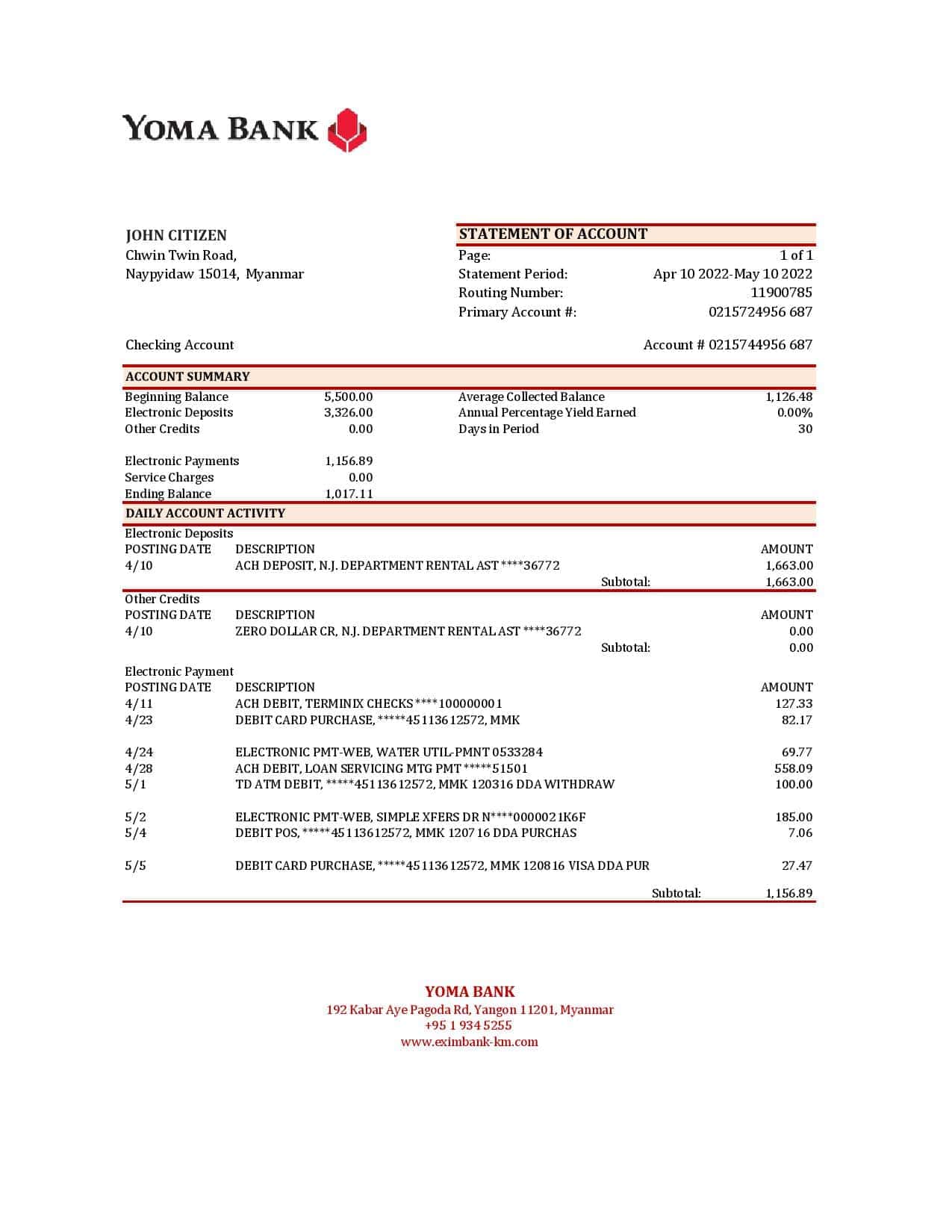 Myanmar-Yoma-bank-statement-Excel-and-PDF-template.jpg Myanmar Yoma bank statement Excel and PDF template
