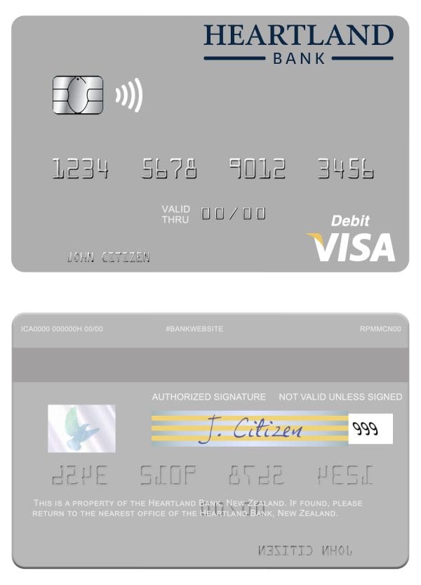 New Zealand Heartland Bank visa New Zealand Heartland Bank visa