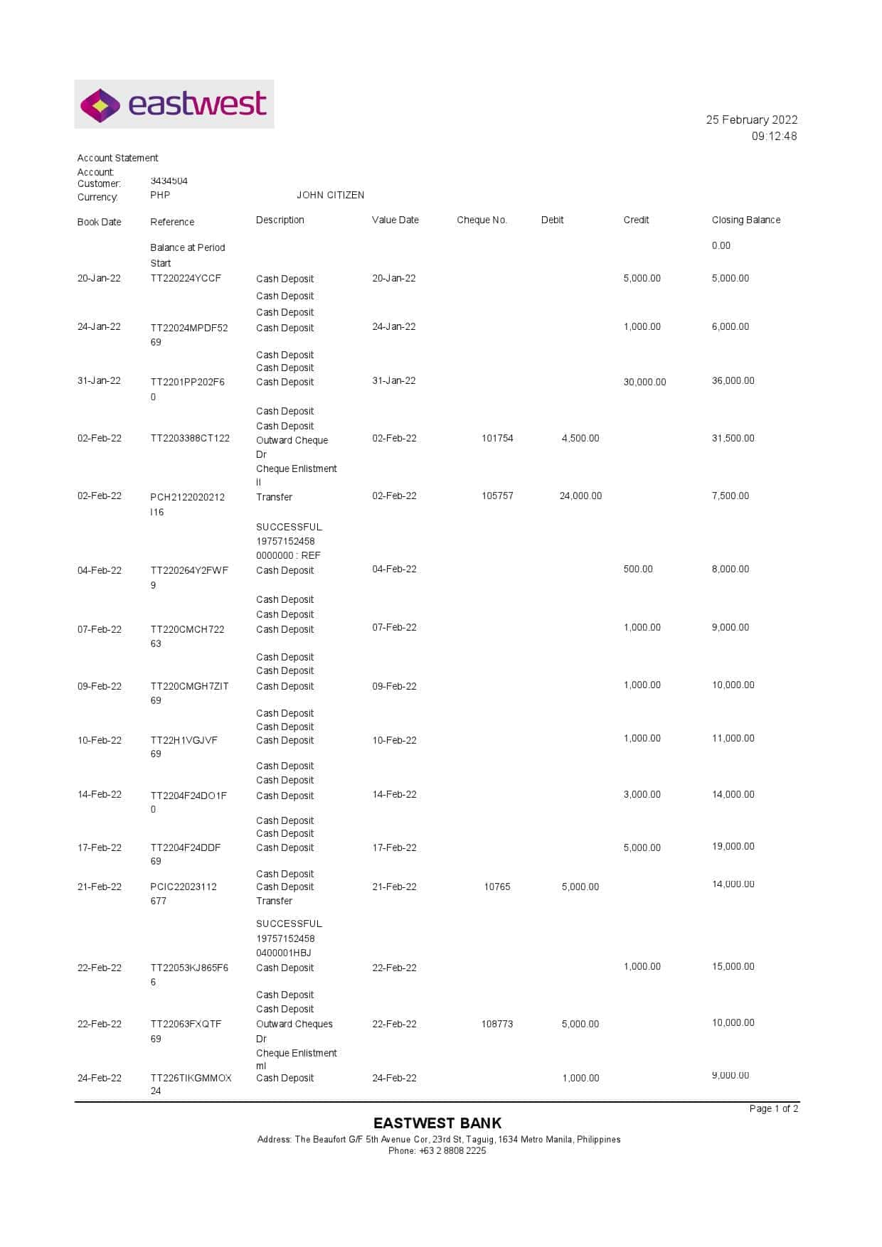 Philippines-EastWest-bank-statement-template-in-Excel-and-PDF-format-1.jpg Philippines EastWest bank statement template in Excel and PDF format