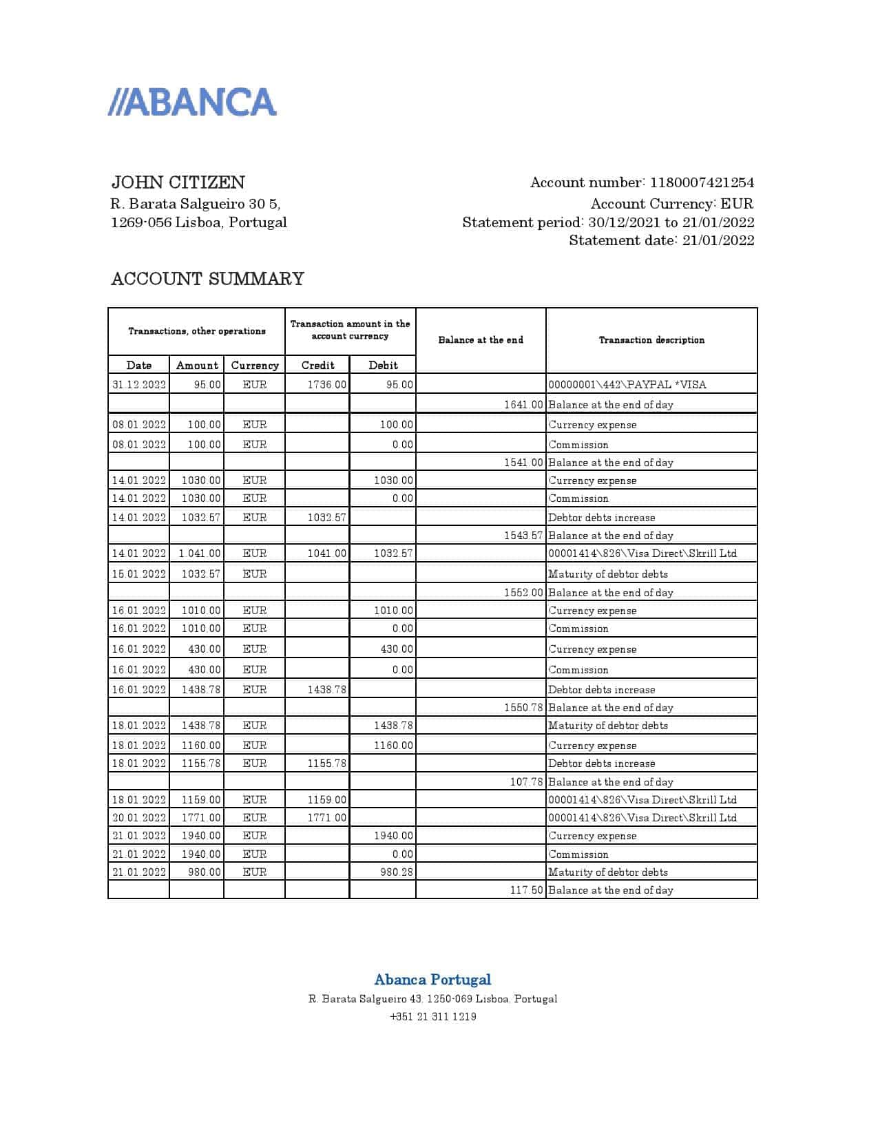 Portugal-Abanca-bank-statement-Excel-and-PDF-template.jpg Portugal Abanca bank statement Excel and PDF template