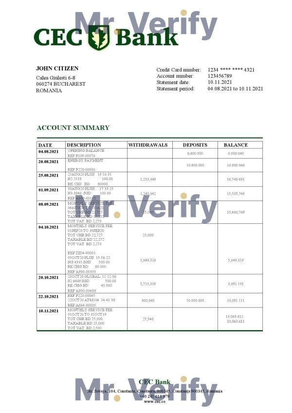 Romania-CEC-Bank-statement-template-in-Word-and-PDF-format.jpg Romania CEC Bank statement template in Word and PDF format