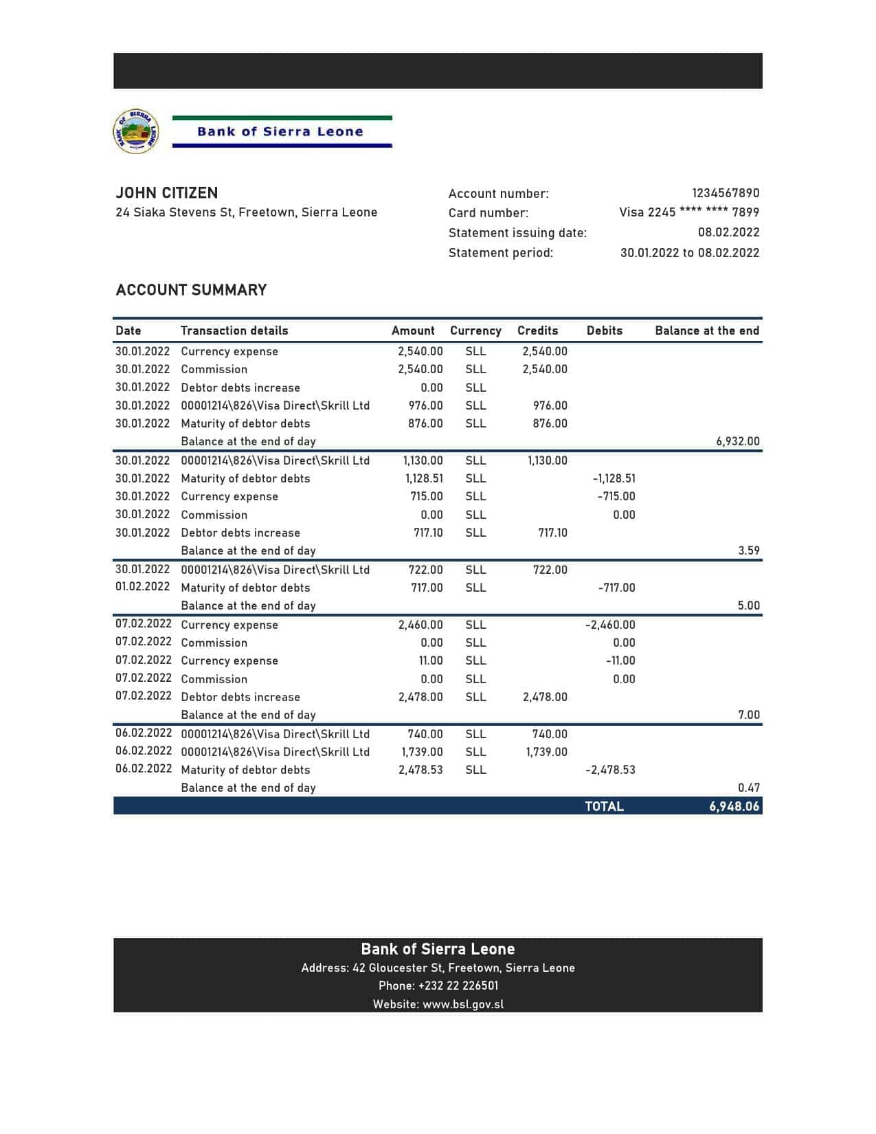 Sierra-Leone-Bank-of-Sierra-Leone-bank-statement-Excel-and-PDF-template.jpg Sierra Leone Bank of Sierra Leone bank statement, Excel and PDF template