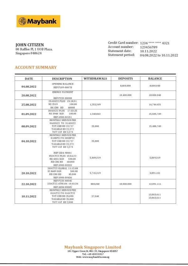 Singapore-Maybank-bank-statement-template-in-Word-and-PDF-format.jpg Singapore Maybank bank statement template in Word and PDF format